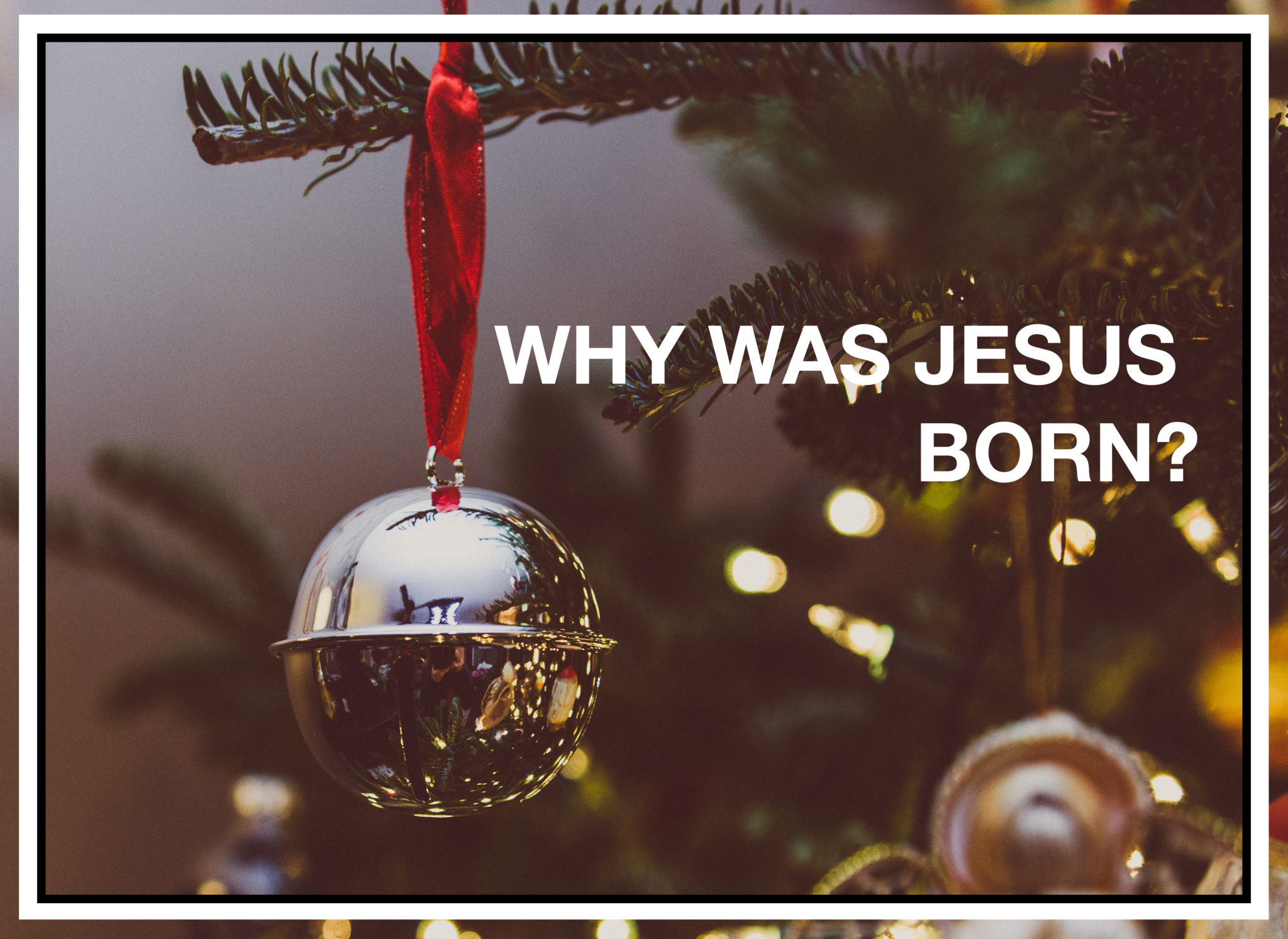 WHY WAS JESUS BORN